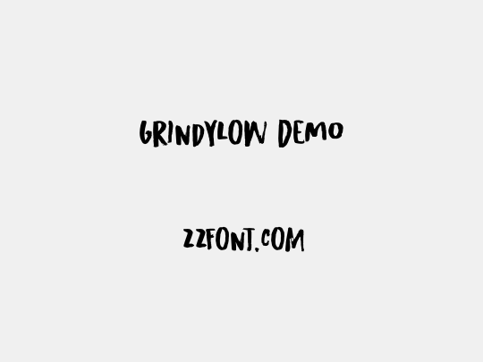 Grindylow DEMO