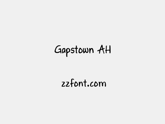 Gapstown AH