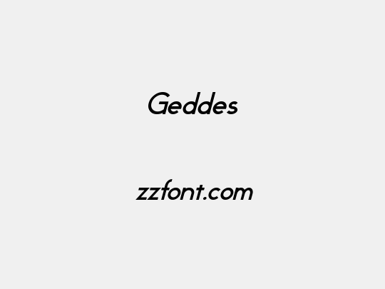 Geddes