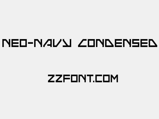 Neo-Navy Condensed