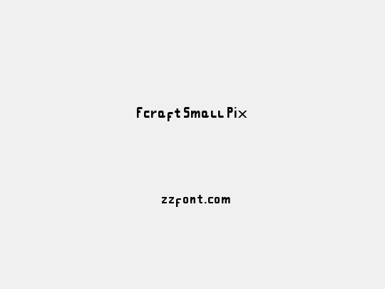 Fcraft Small Pix