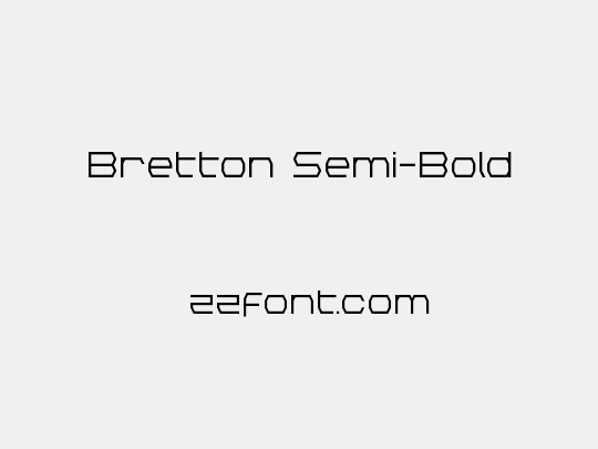 Bretton Semi-Bold