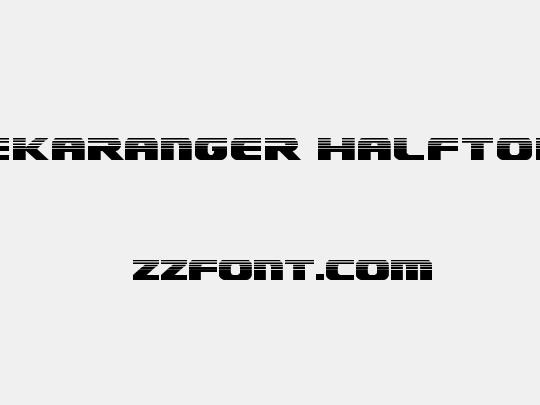 Dekaranger Halftone