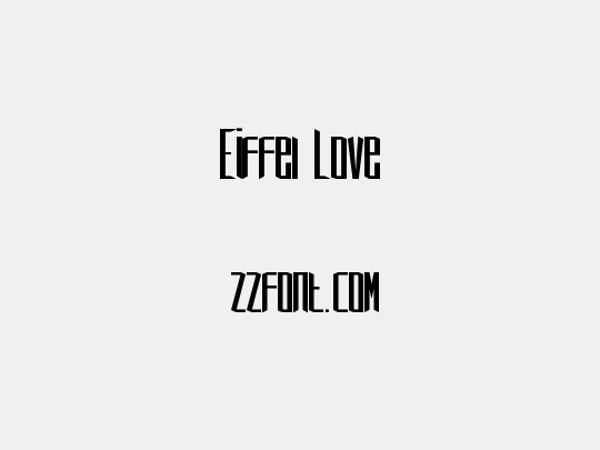 Eiffel Love