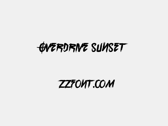 Overdrive Sunset