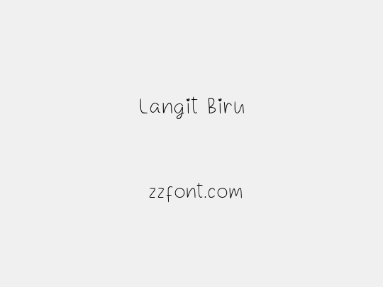 Langit Biru