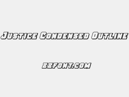 Justice Condensed Outline