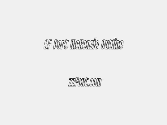SF Port McKenzie Outline
