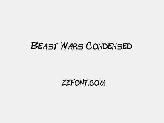 Beast Wars Condensed