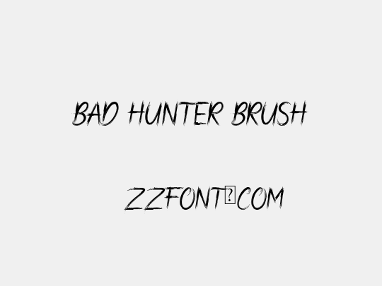 Bad Hunter Brush