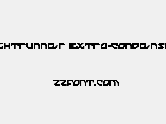 Nightrunner Extra-Condensed