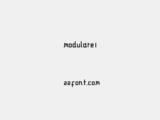 Modulare 1