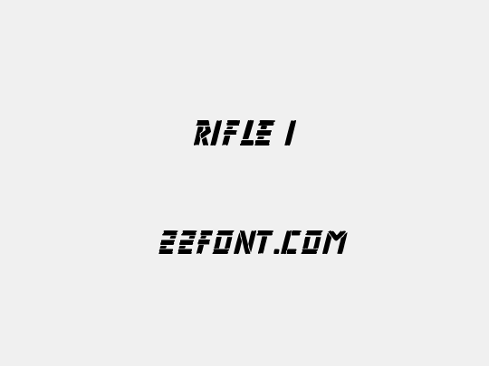 Rifle 1