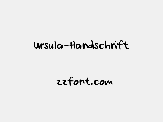 Ursula-Handschrift