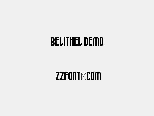 Belithel Demo