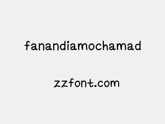 fanandiamochamad