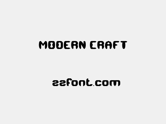 MODERN CRAFT