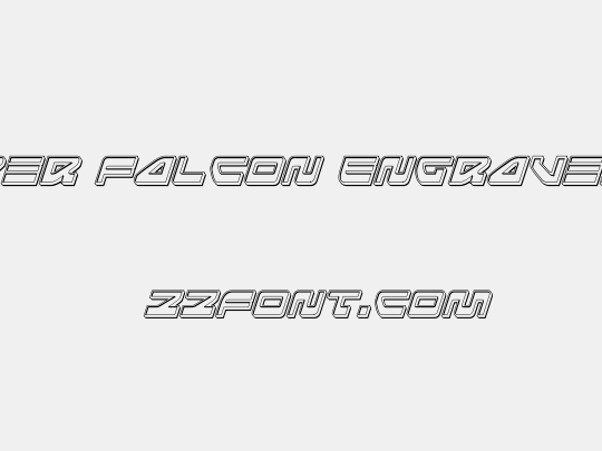 Searider Falcon Engraved Ital