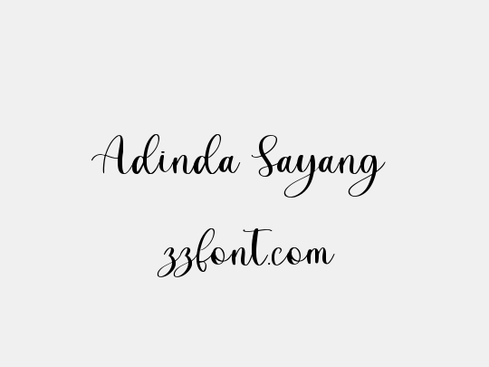 Adinda Sayang