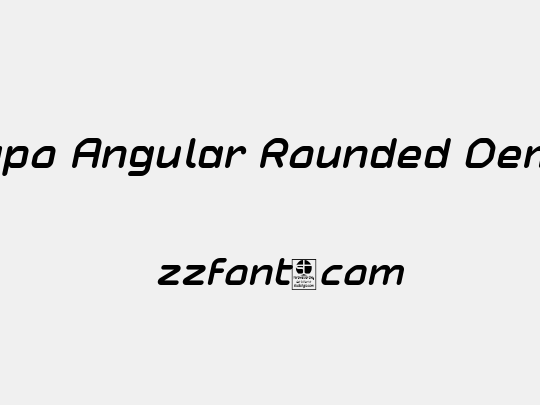 Typo Angular Rounded Demo