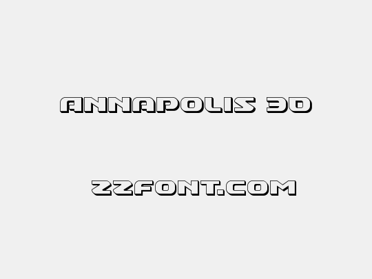 Annapolis 3D