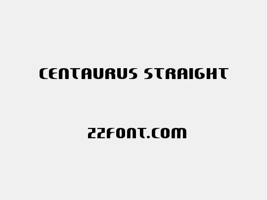 Centaurus Straight