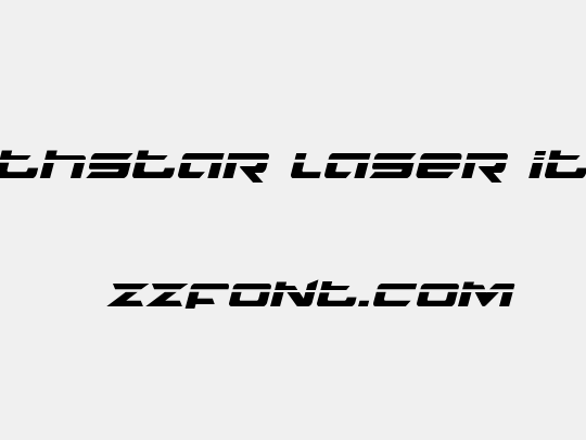 Northstar Laser Italic