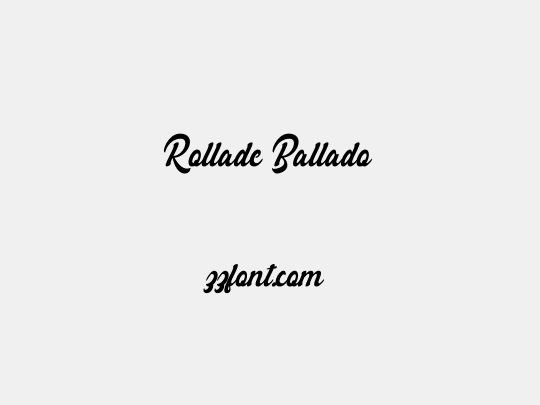 Rollade Ballado