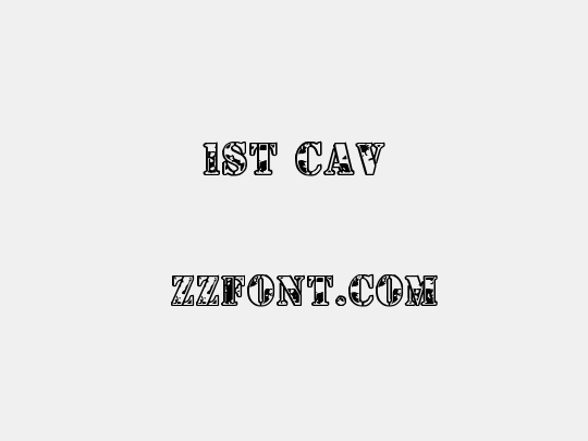 1st Cav