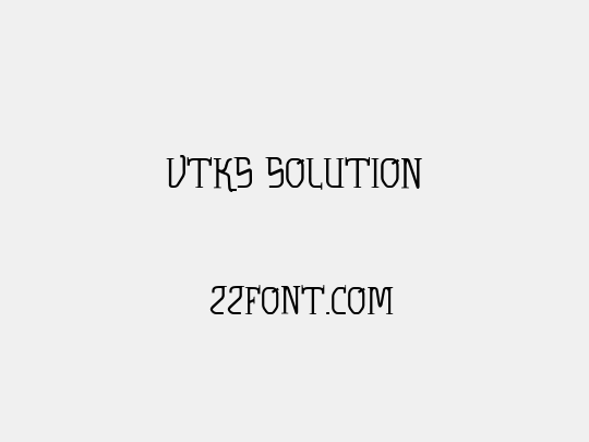 vtks solution