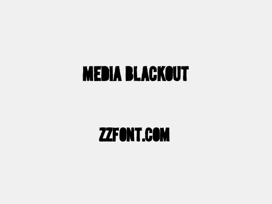 Media Blackout