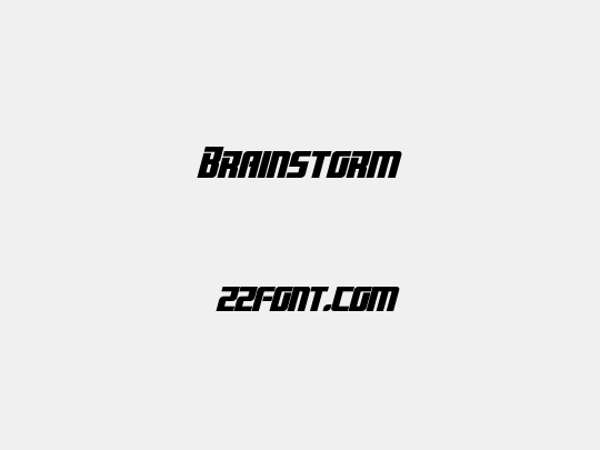 Brainstorm