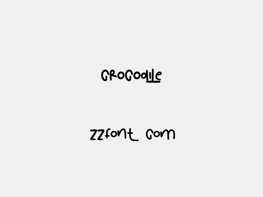 Crocodile