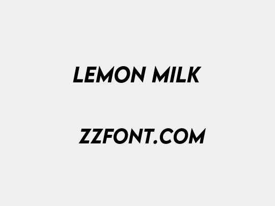 LEMON MILK