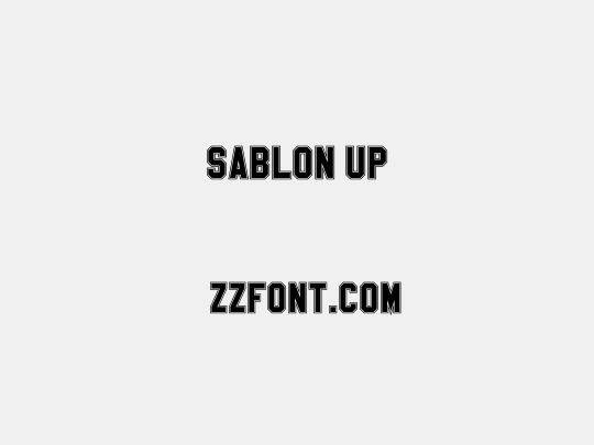 Sablon Up