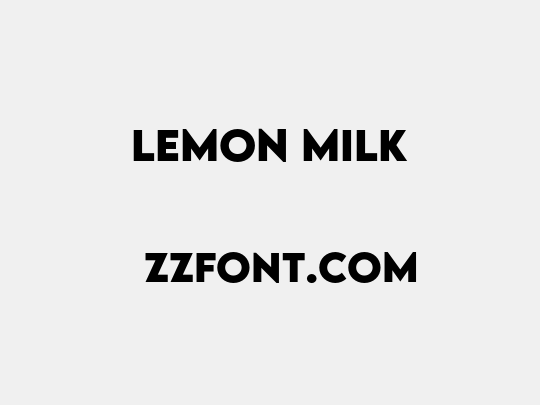 LEMON MILK