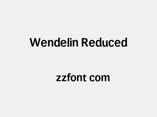 Wendelin Reduced