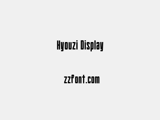 Hyouzi Display