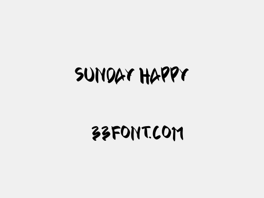 SUNDAY HAPPY