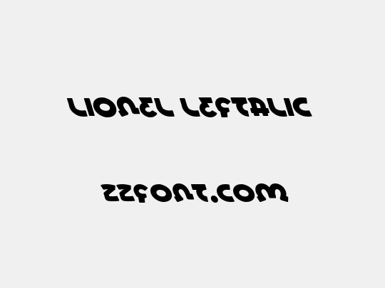 Lionel Leftalic