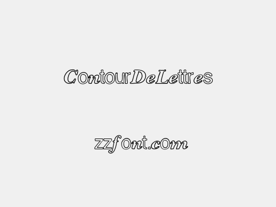 ContourDeLettres