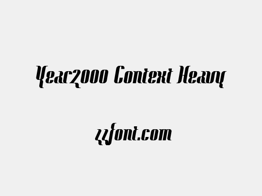 Year2000 Context Heavy