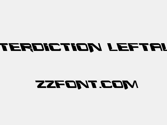 Interdiction Leftalic