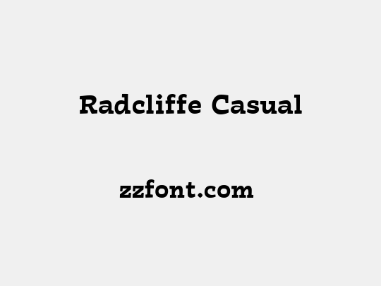 Radcliffe Casual