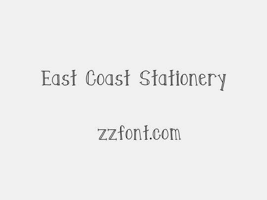 East Coast Stationery