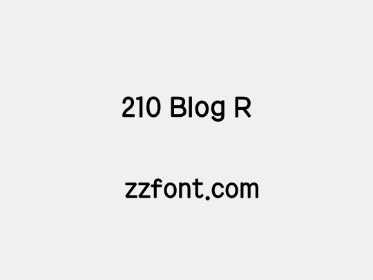 210 Blog R