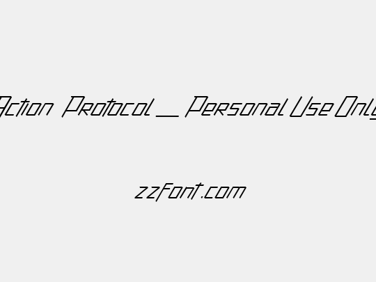 Action Protocol_PersonalUseOnly