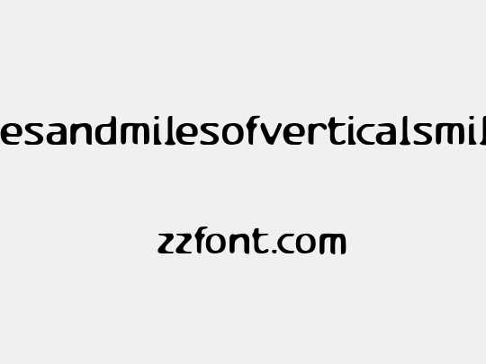 Milesandmilesofverticalsmiles 