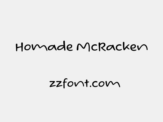 Homade McRacken