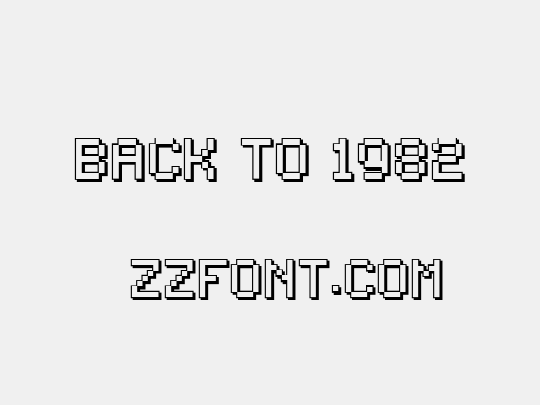 Back to 1982